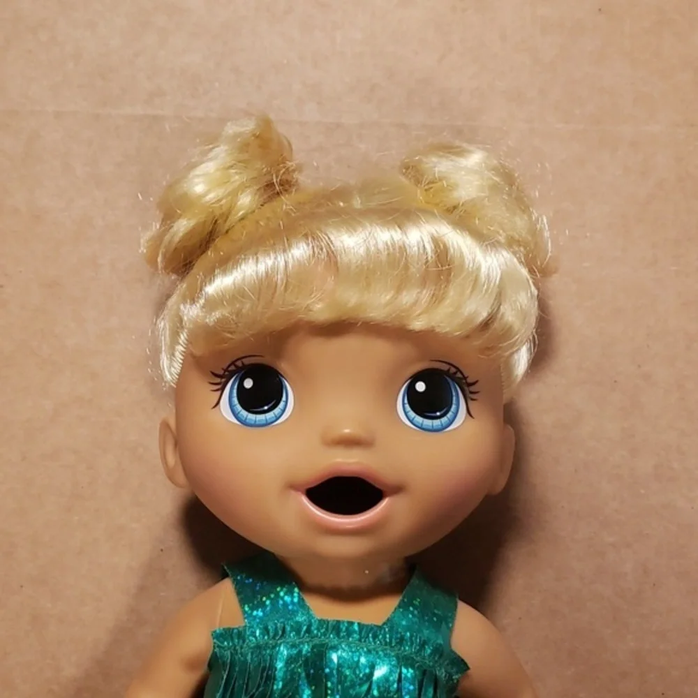 Baby Alive gently played